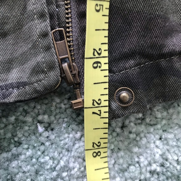 ZENANA Camouflage Print Jacket, Studded, Camo Jacket, Hooded, Zip-Up, 6 - Picture 12 of 15